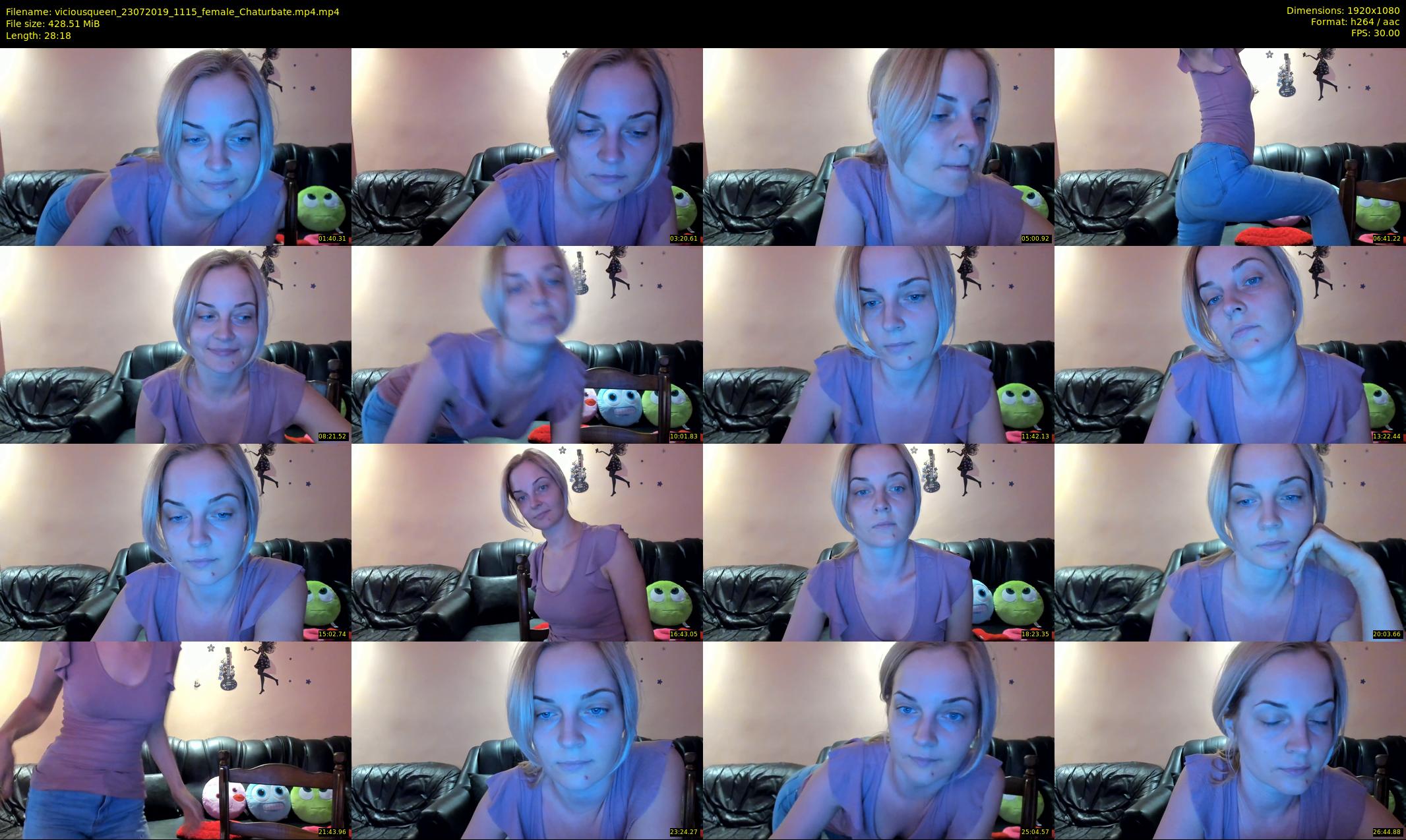 viciousqueen — 29 minute Chaturbate female cam show recording, 1080p, Jul 23, 2019