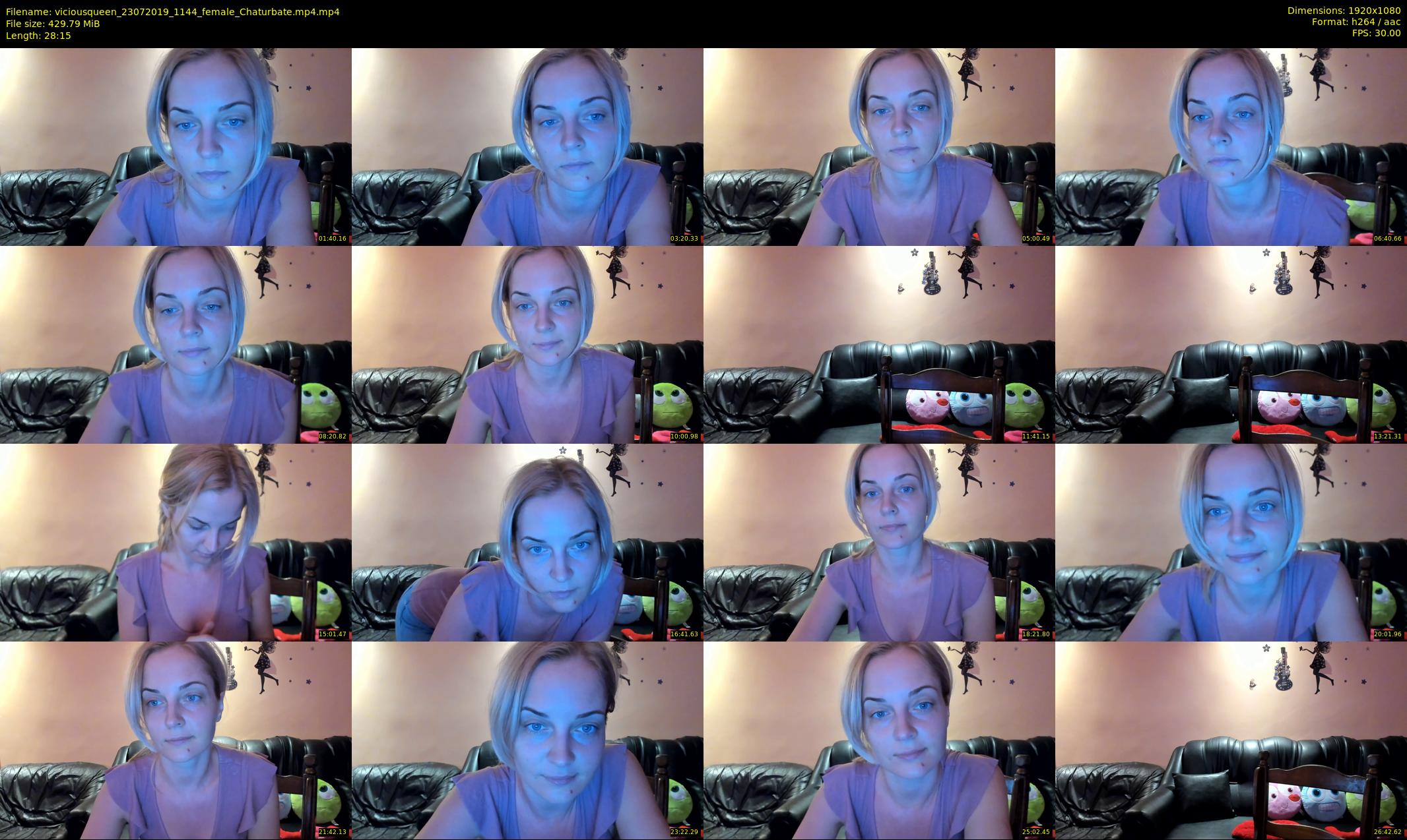 viciousqueen — 29 minute Chaturbate female cam show recording, 1080p, Jul 23, 2019