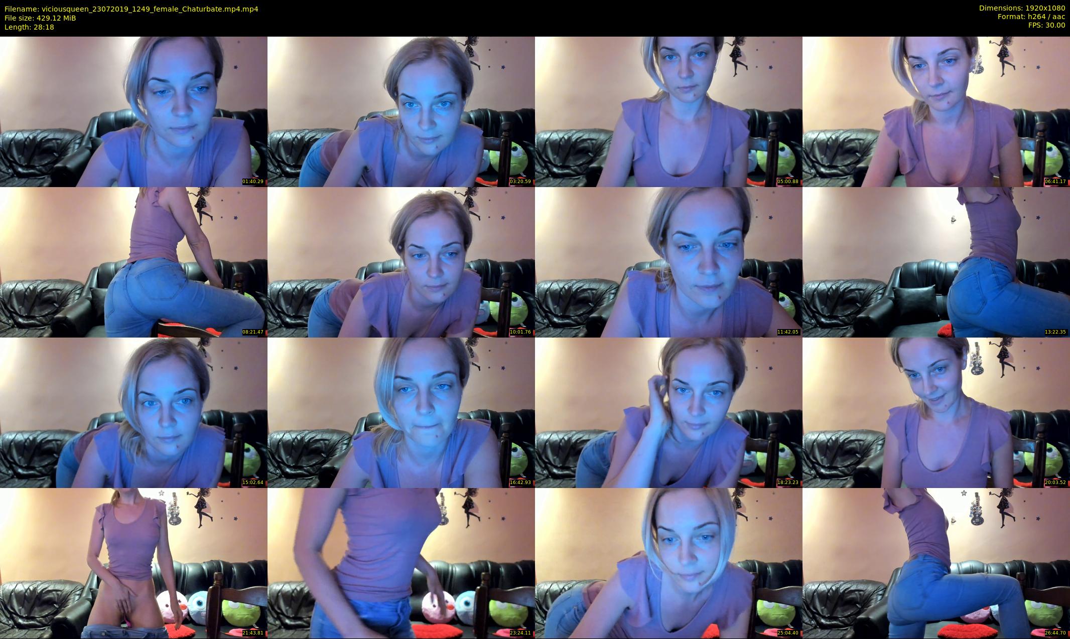 viciousqueen — 29 minute Chaturbate female cam show recording, 1080p, Jul 23, 2019