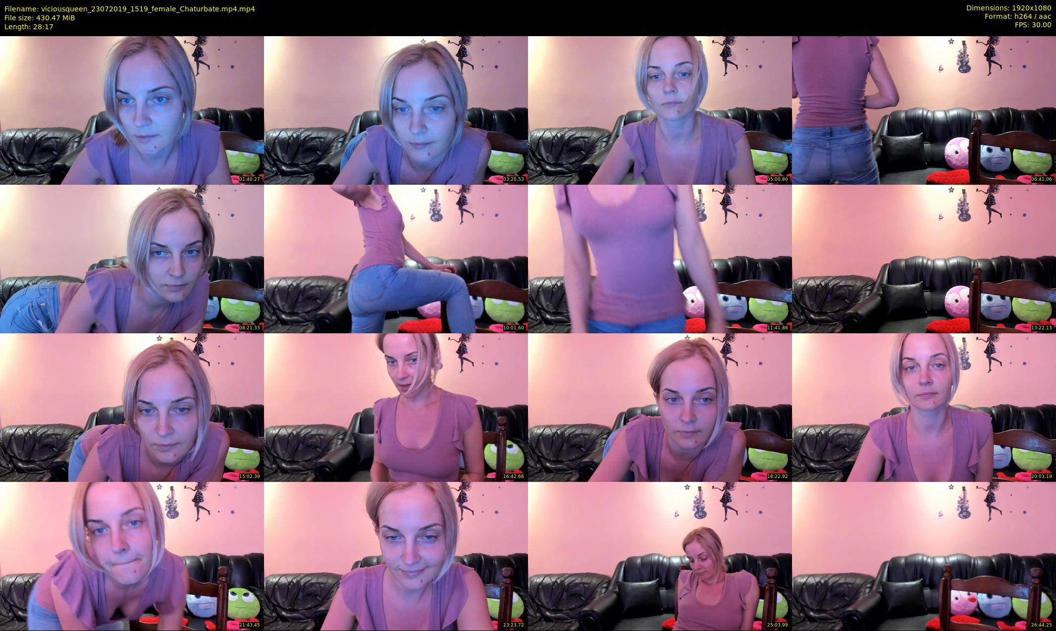 viciousqueen — 29 minute Chaturbate female cam show recording, 1080p, Jul 23, 2019