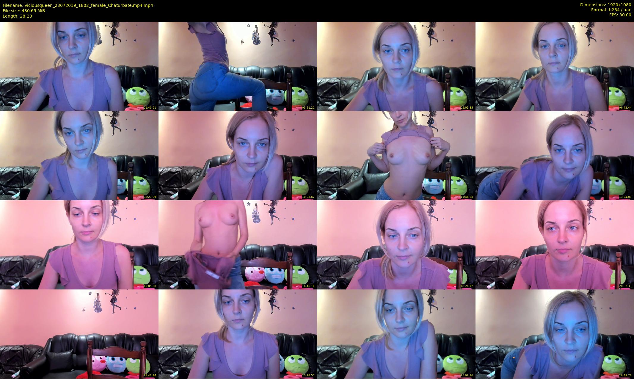 viciousqueen — 29 minute Chaturbate female cam show recording, 1080p, Jul 23, 2019