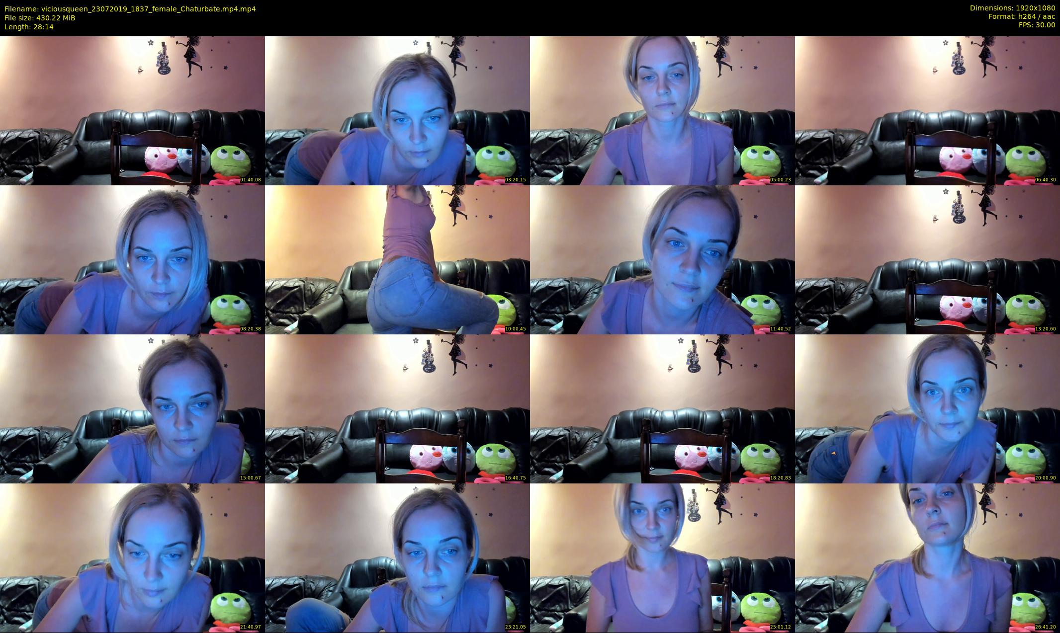 viciousqueen — 29 minute Chaturbate female cam show recording, 1080p, Jul 23, 2019