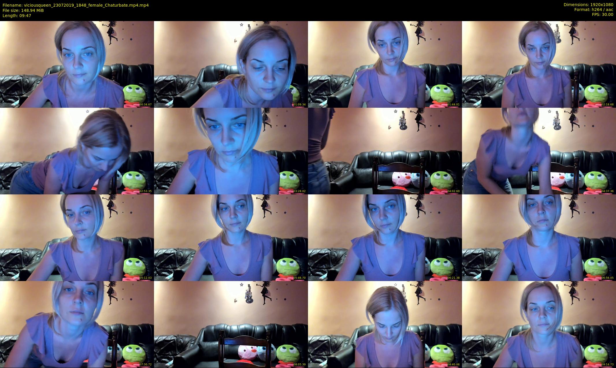 viciousqueen — 10 minute Chaturbate female cam show recording, 1080p, Jul 23, 2019