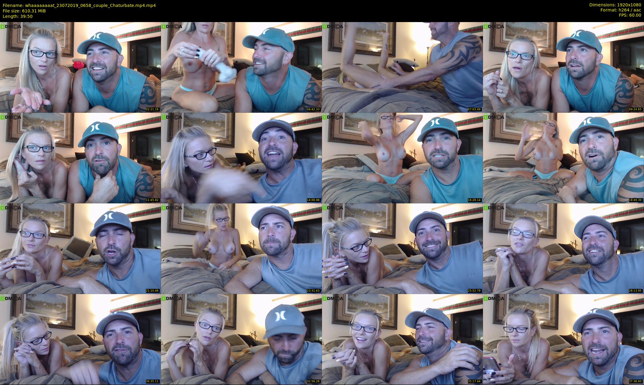 whaaaaaaaat — 40 minute Chaturbate couple cam show recording, 1080p, Jul 23, 2019