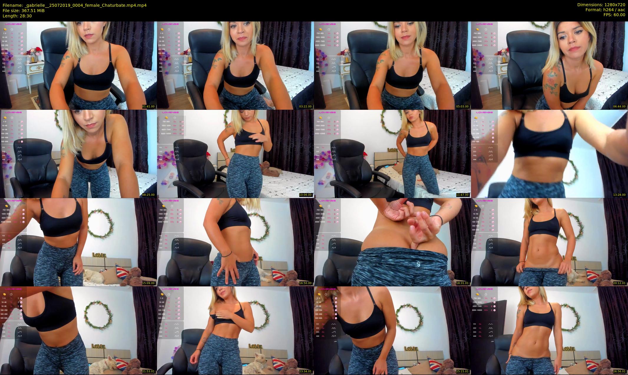 _gabrielle_ — 29 minute Chaturbate female cam show recording, 720p, Jul 25, 2019