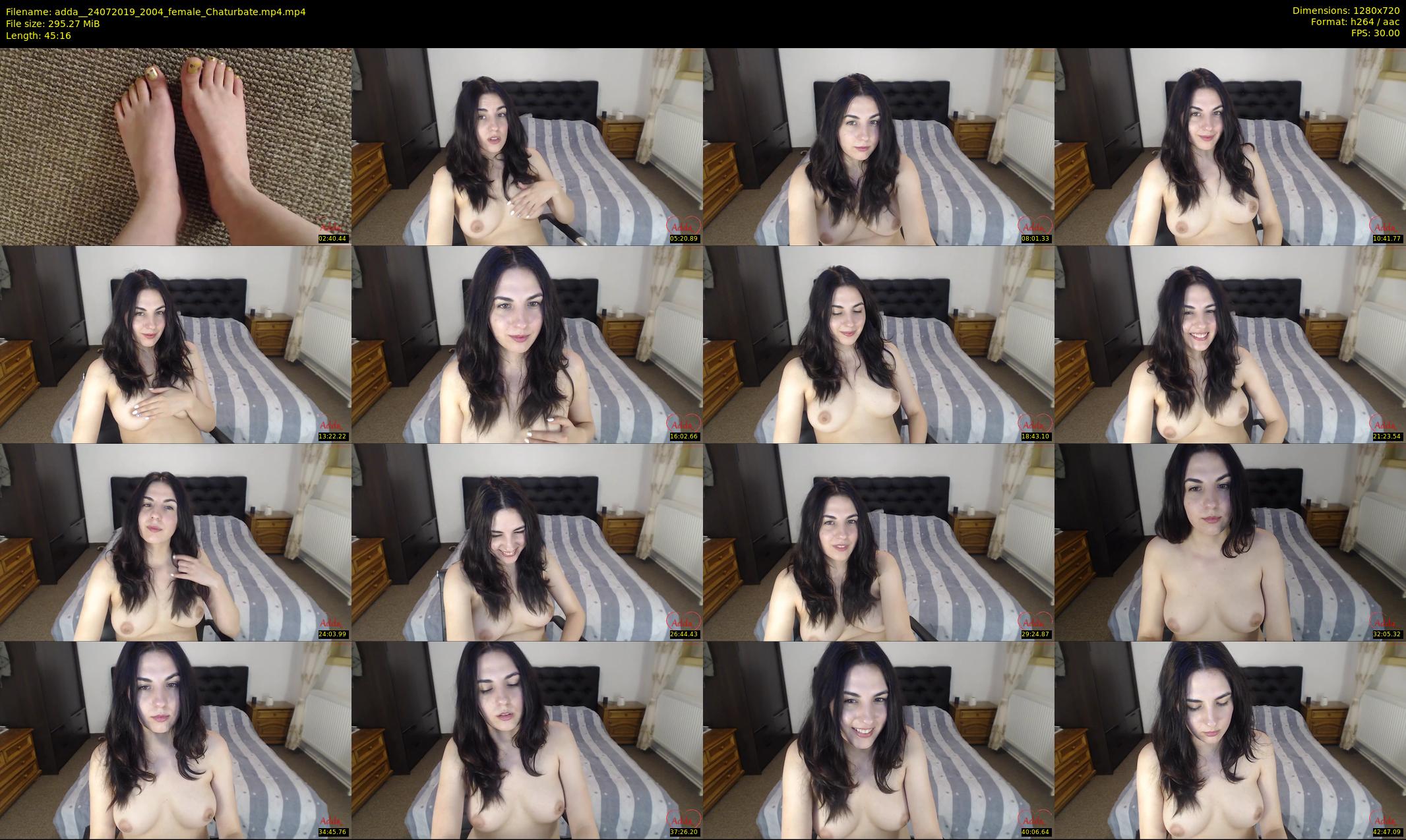 adda_ — 46 minute Chaturbate female cam show recording, 720p, Jul 24, 2019
