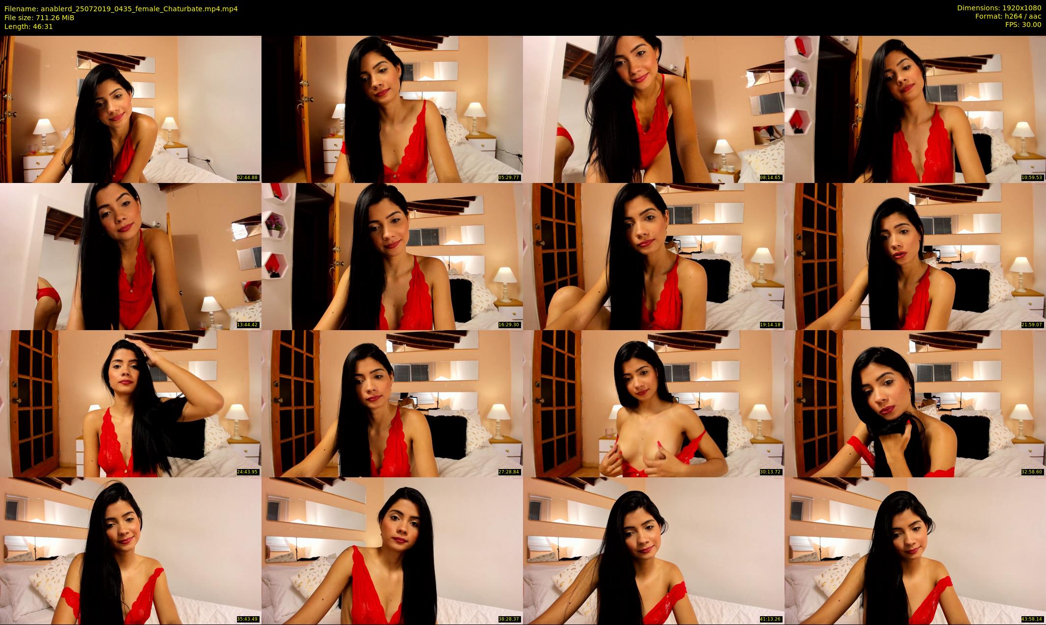 anablerd — 47 minute Chaturbate female cam show recording, 1080p, Jul 25, 2019