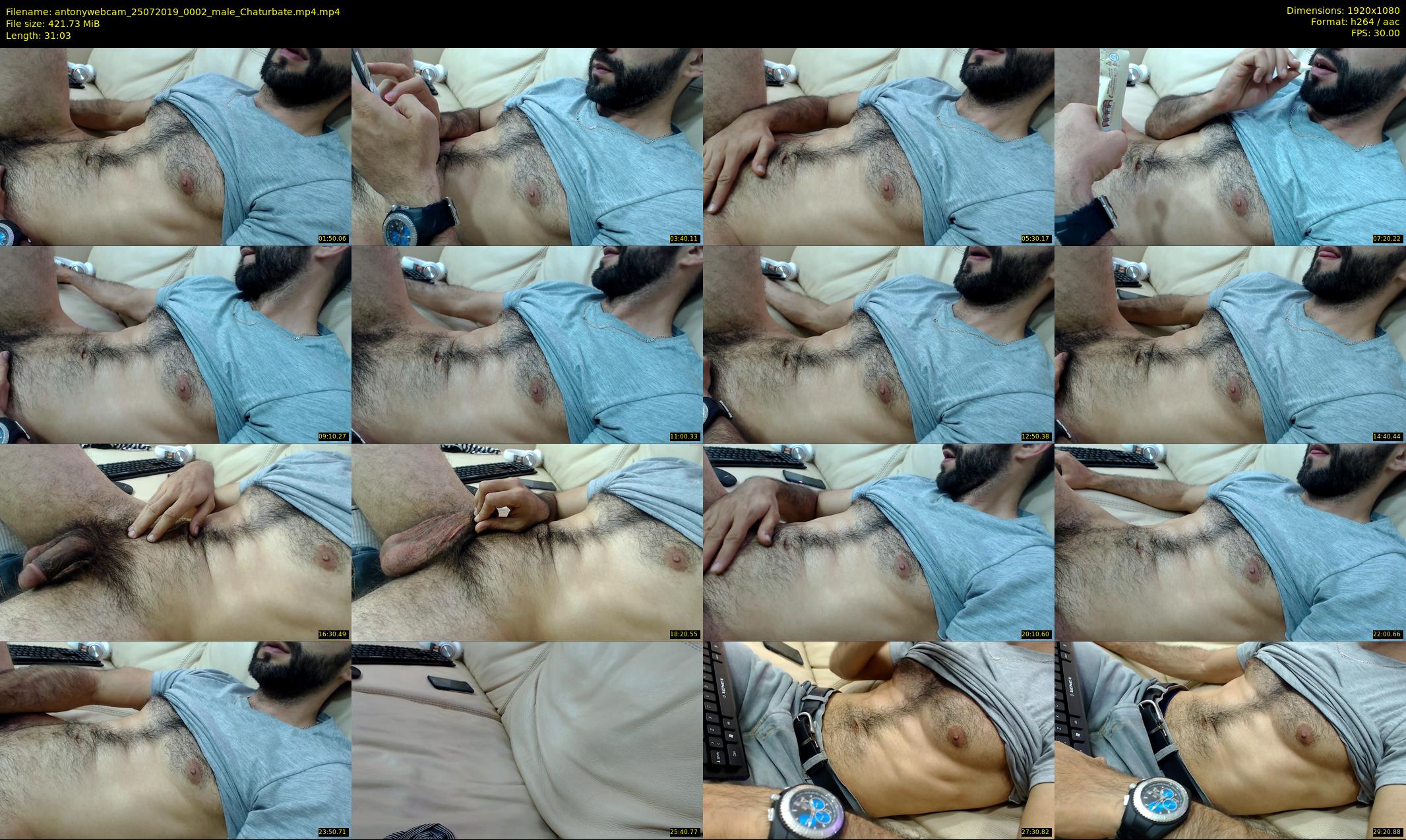antonywebcam — 32 minute Chaturbate male cam show recording, 1080p, Jul 25, 2019