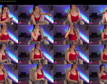 arielking69 — 15 minute Chaturbate female cam show recording, 4K, Jul 24, 2019