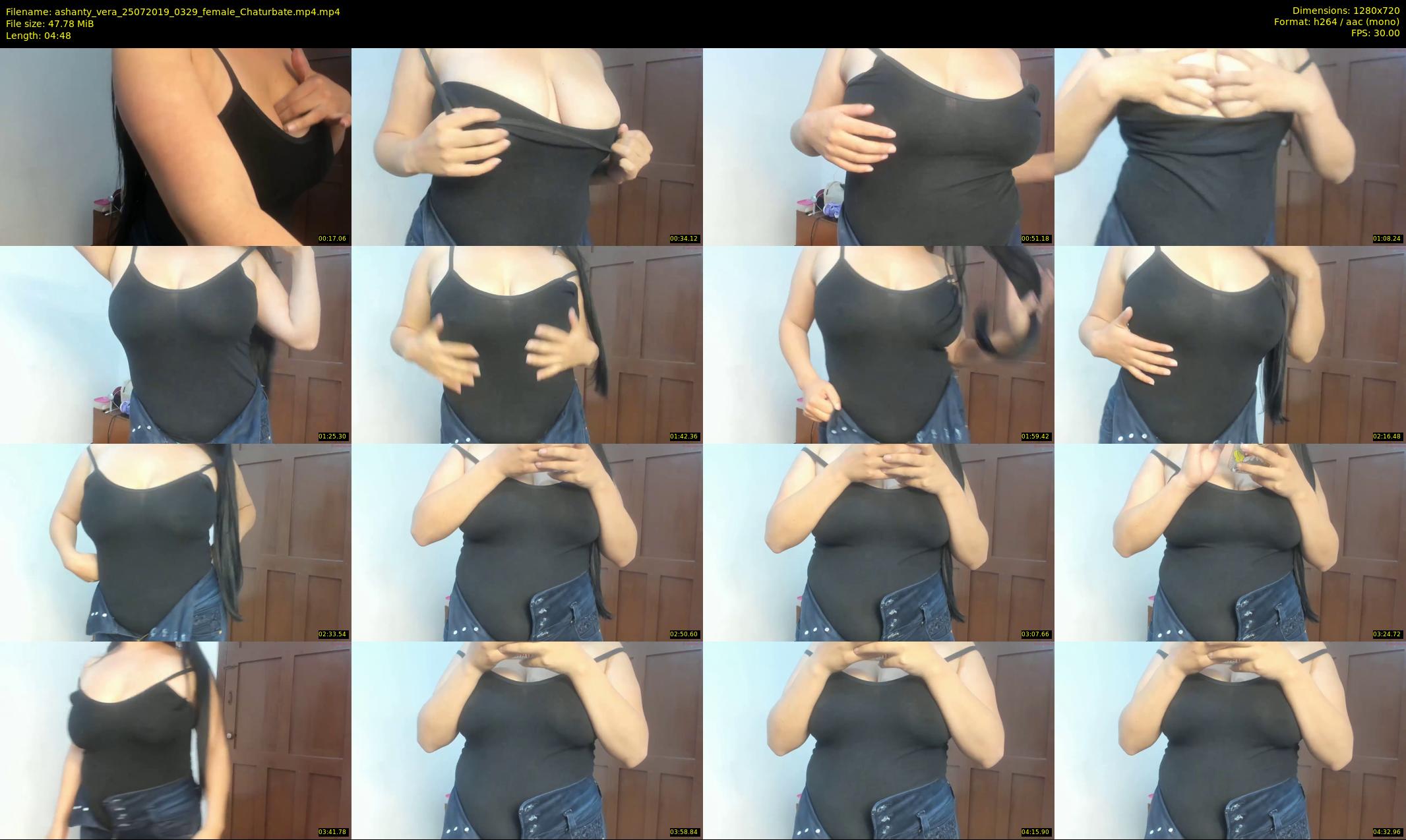 ashanty_vera — 5 minute Chaturbate couple cam show recording, 720p, Jul 25, 2019