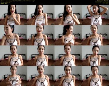 asiantabbyx — 15 minute Chaturbate female cam show recording, 720p, Jul 24, 2019