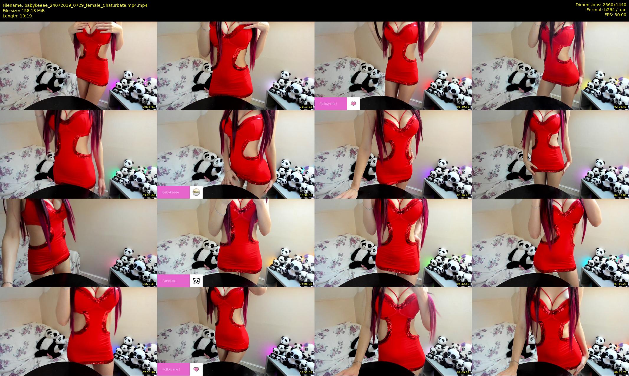babykeeee — 11 minute Chaturbate female cam show recording, 1080p, Jul 24, 2019