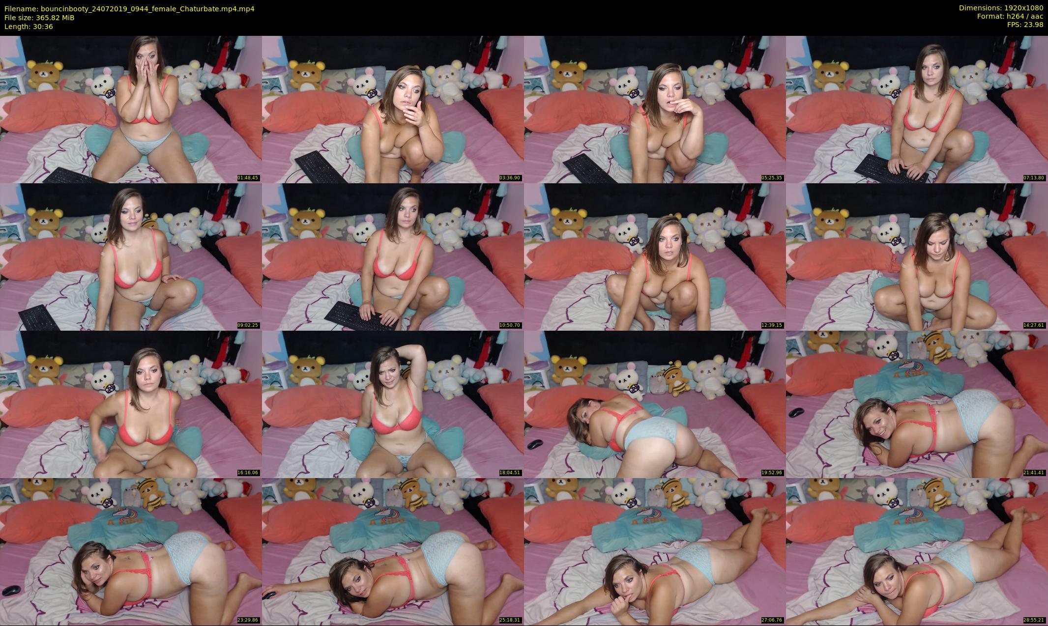 bouncinbooty — 31 minute Chaturbate female cam show recording, 1080p, Jul 24, 2019