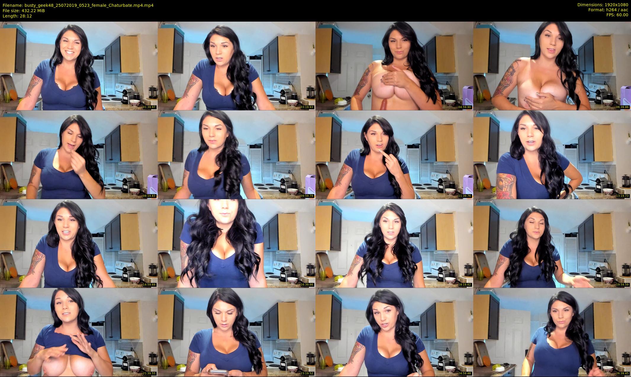 busty_geek48 — 29 minute Chaturbate female cam show recording, 1080p, Jul 25, 2019