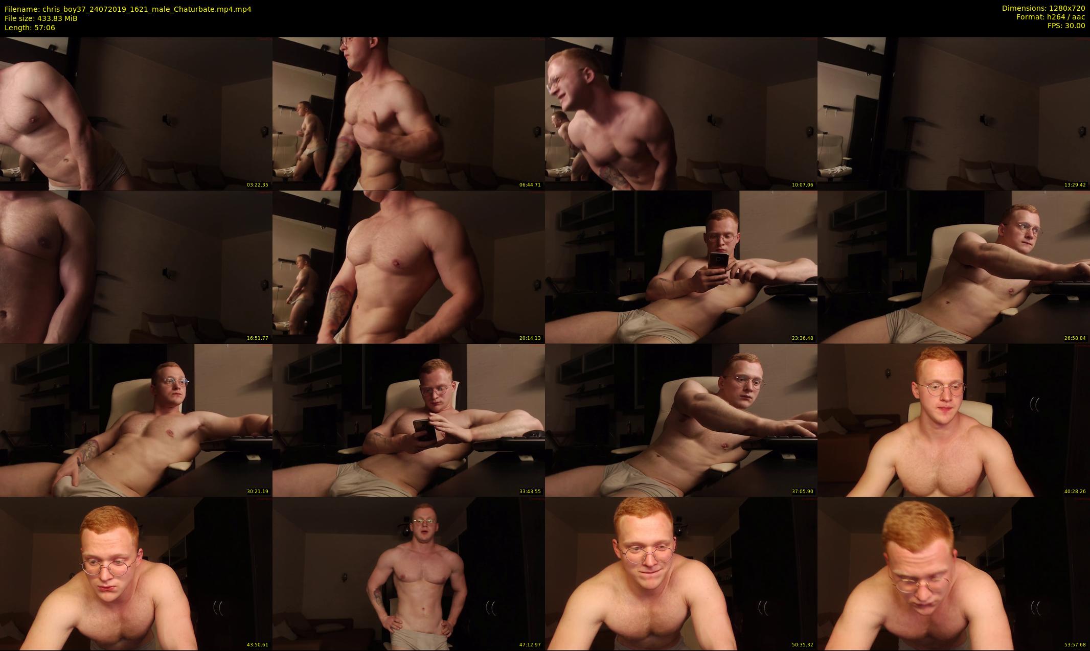 chris_boy37 — 58 minute Chaturbate male cam show recording, 720p, Jul 24, 2019