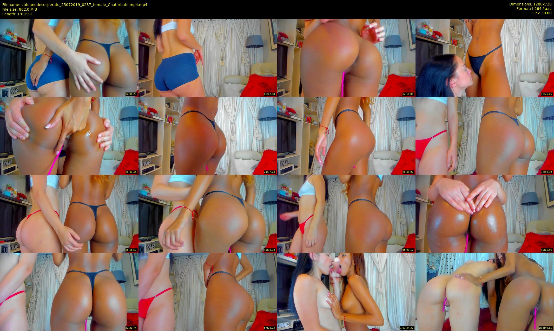cuteanddesesperate — 70 minute Chaturbate female cam show recording, 720p, Jul 25, 2019