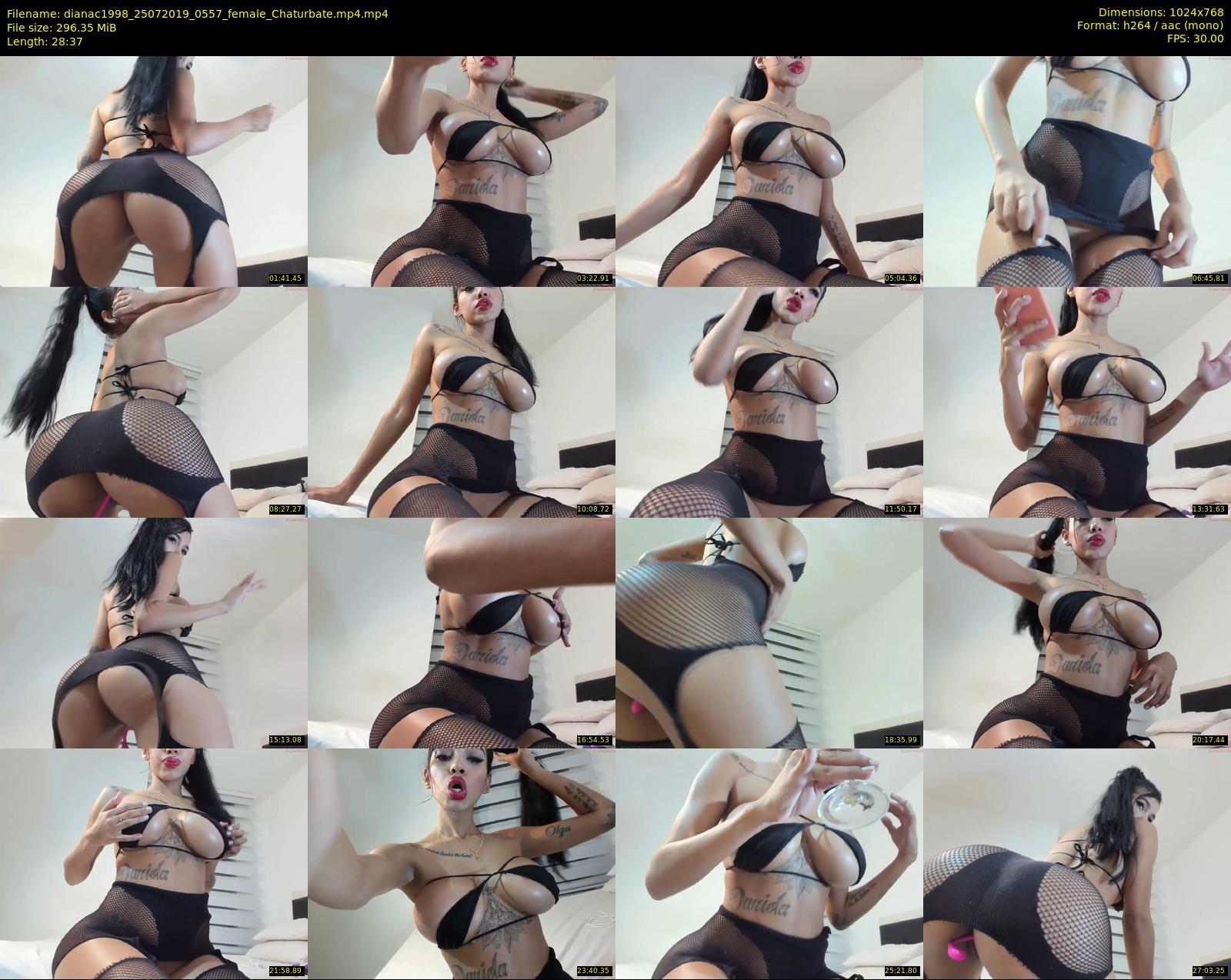 dianac1998 — 29 minute Chaturbate female cam show recording, 720p, Jul 25, 2019