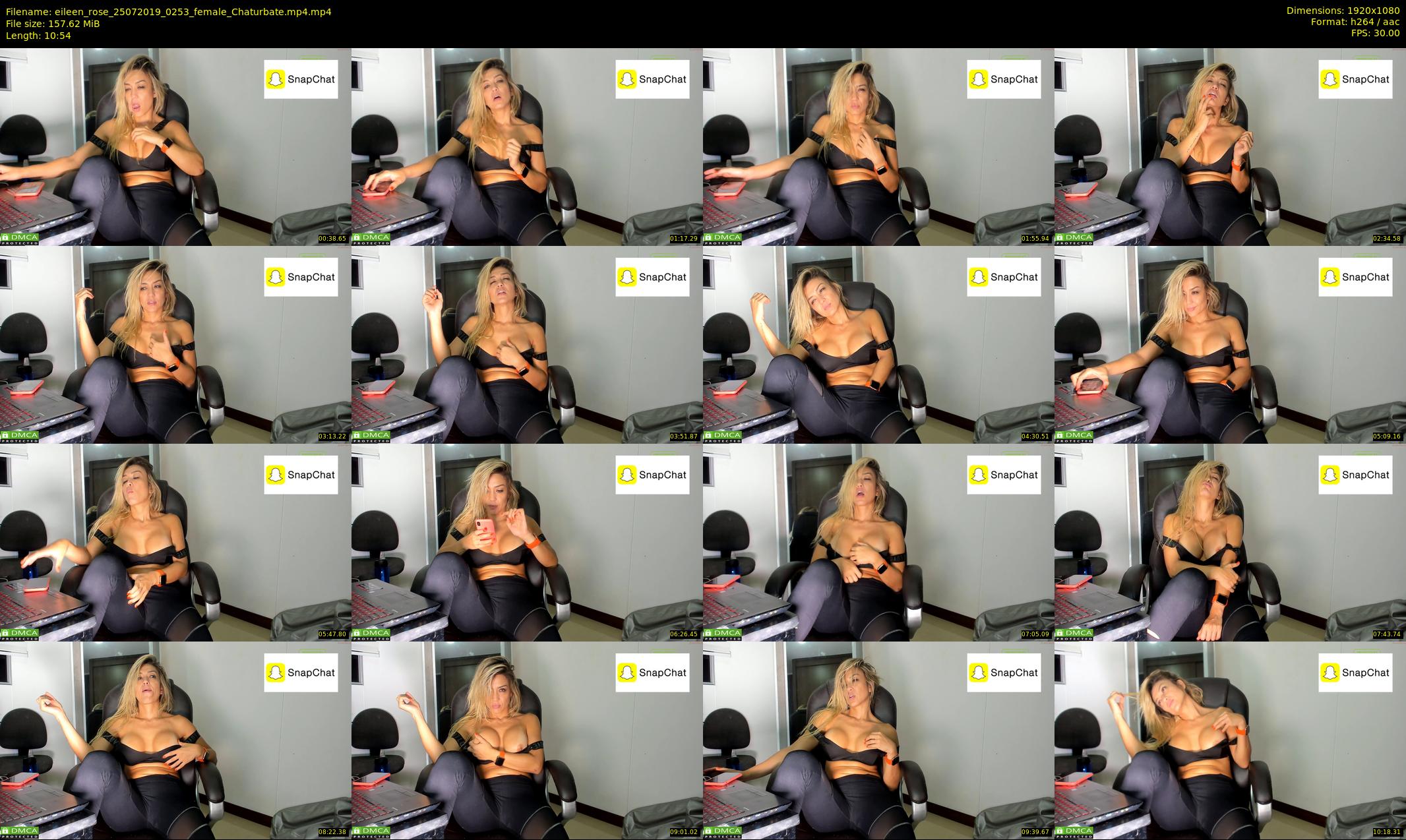 eileen_rose — 11 minute Chaturbate female cam show recording, 1080p, Jul 25, 2019