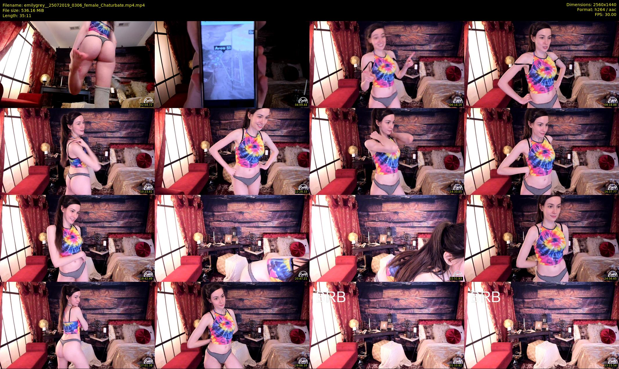 emilygrey_ — 36 minute Chaturbate female cam show recording, 1080p, Jul 25, 2019
