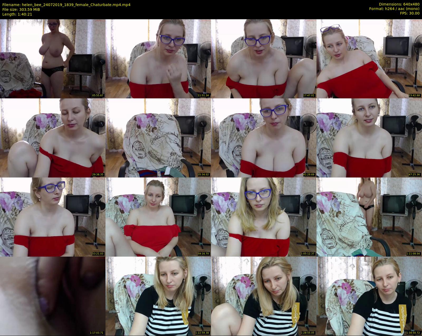 helen_bee — 101 minute Chaturbate female cam show recording, 480p, Jul 24, 2019