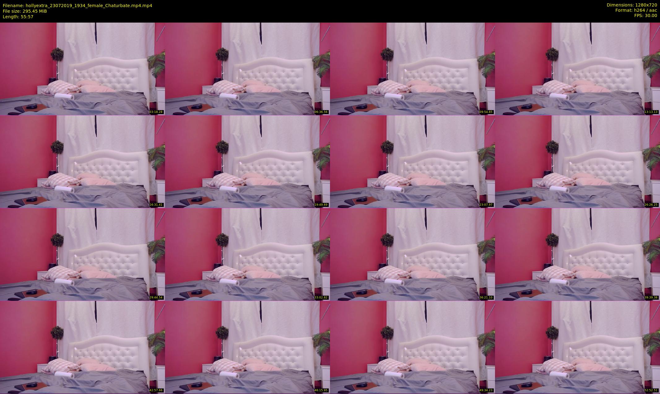 hollyextra — 56 minute Chaturbate female cam show recording, 720p, Jul 23, 2019