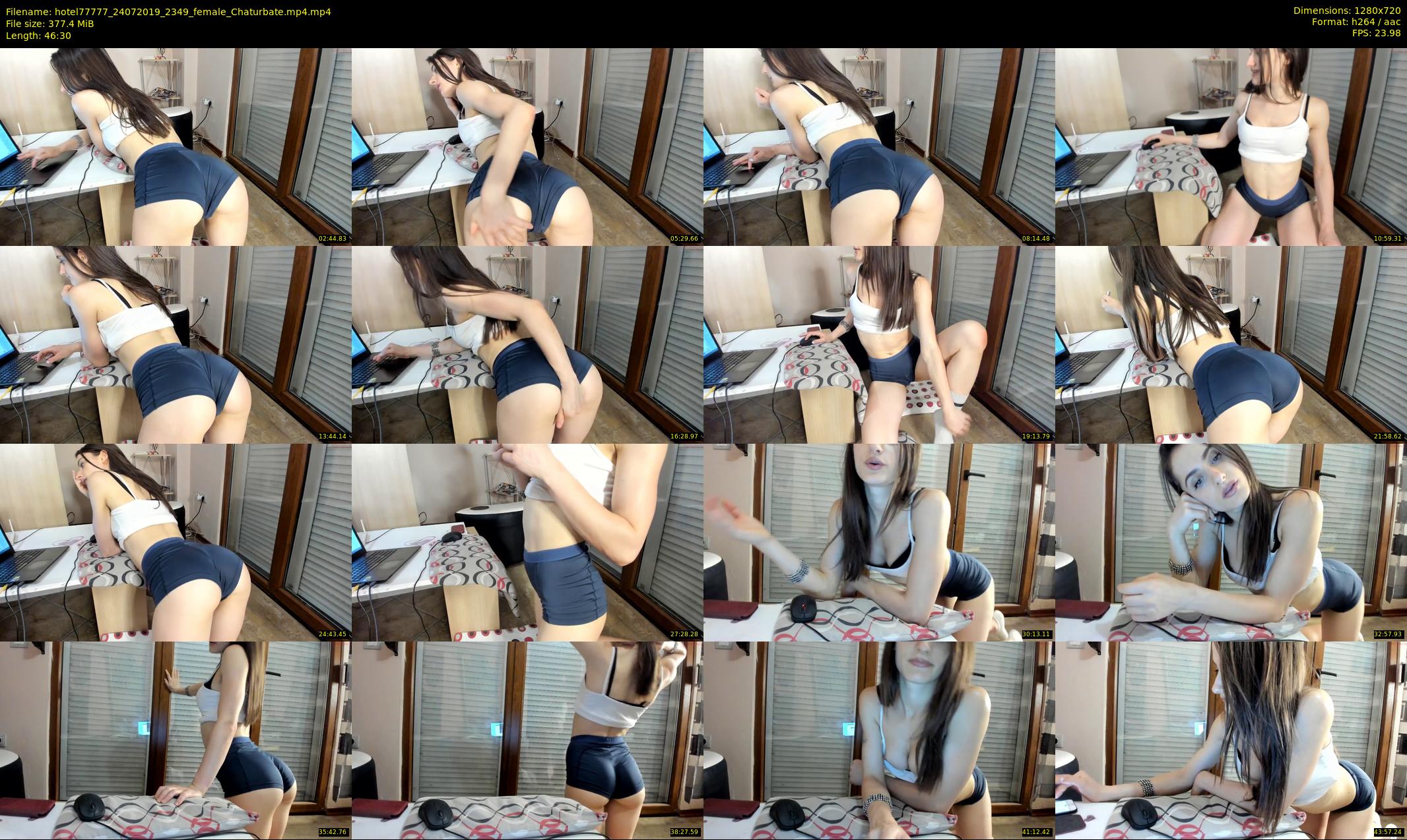 hotel77777 — 47 minute Chaturbate female cam show recording, 720p, Jul 24, 2019