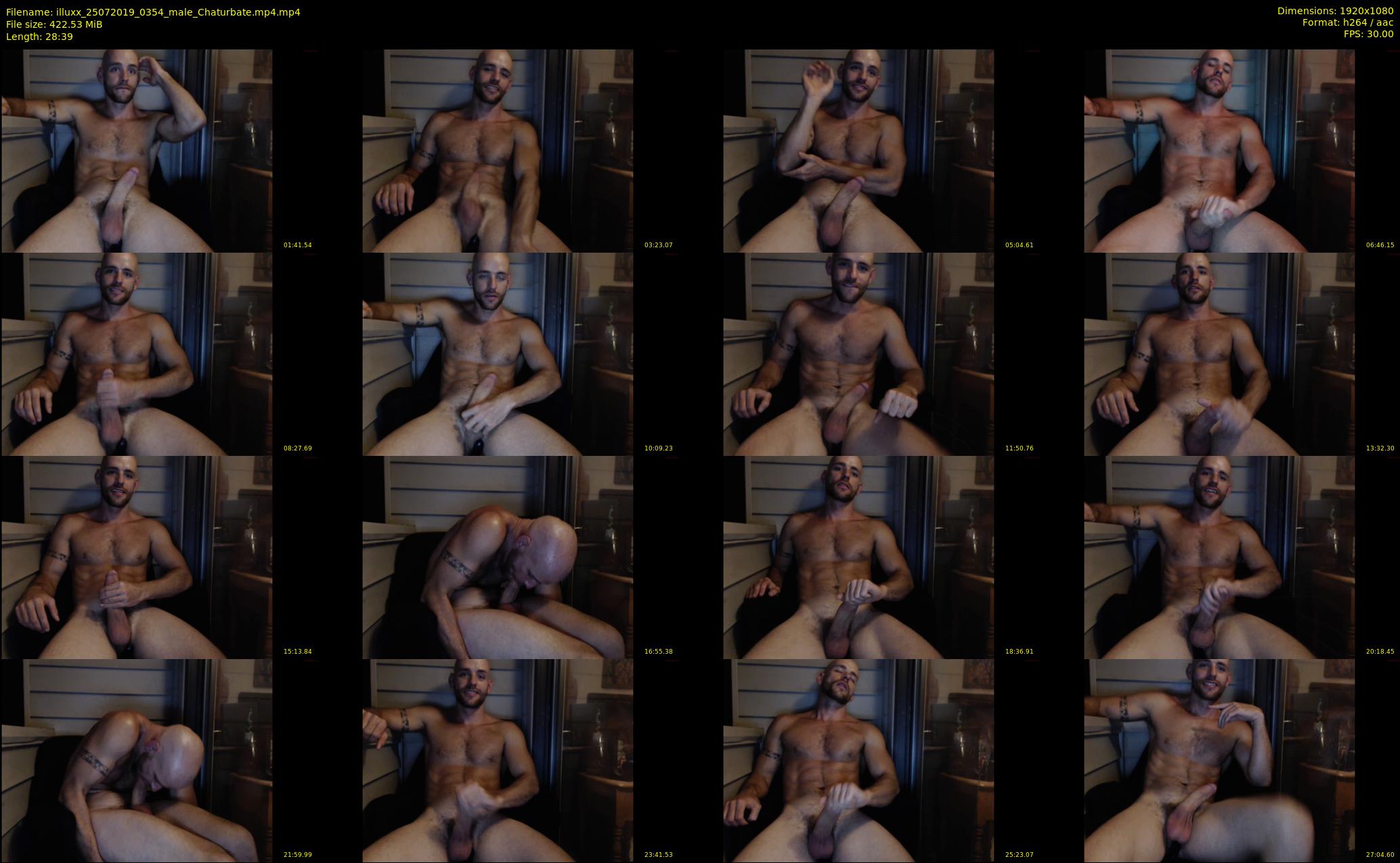 illuxx — 29 minute Chaturbate male cam show recording, 1080p, Jul 25, 2019