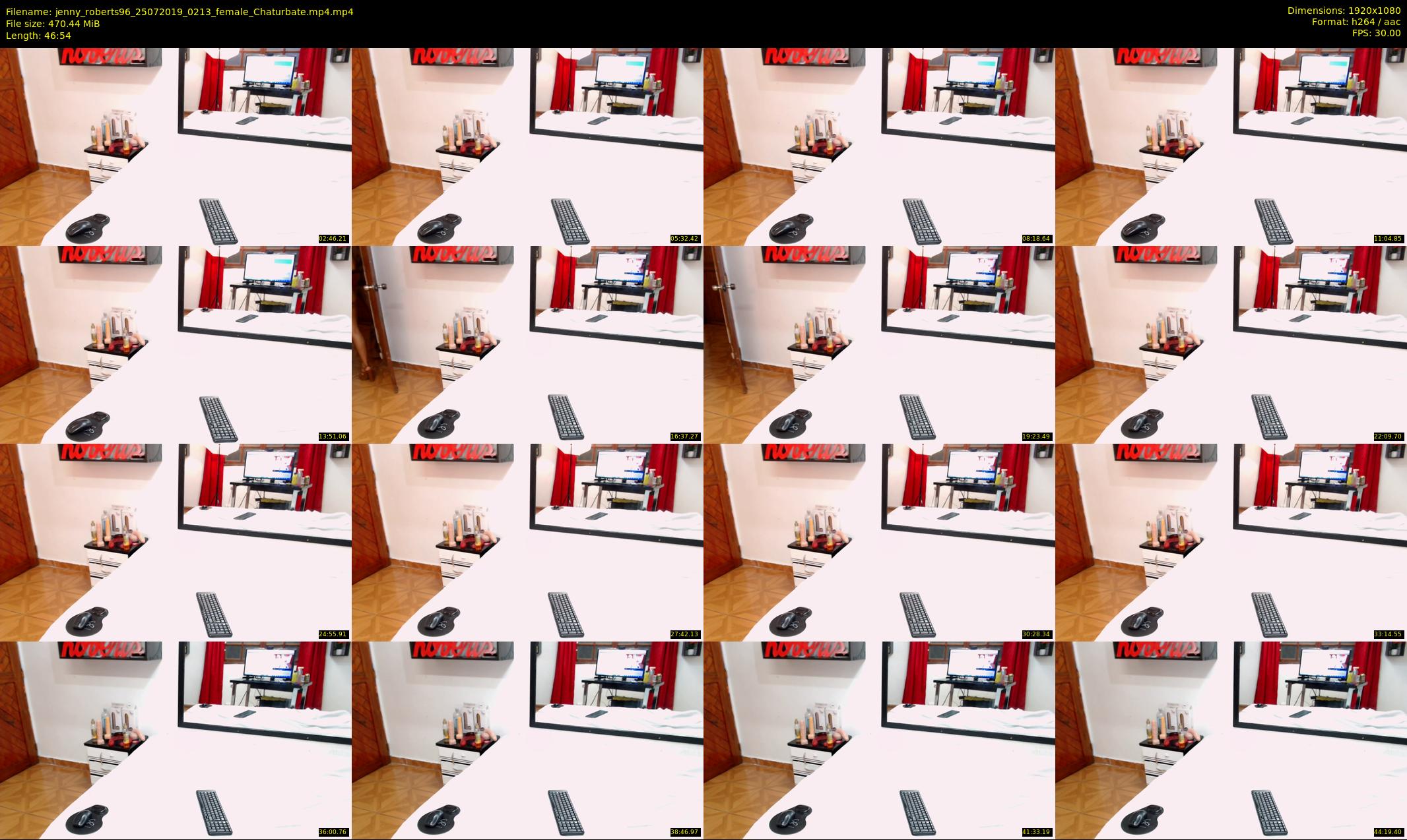 jenny_roberts96 — 47 minute Chaturbate female cam show recording, 1080p, Jul 25, 2019