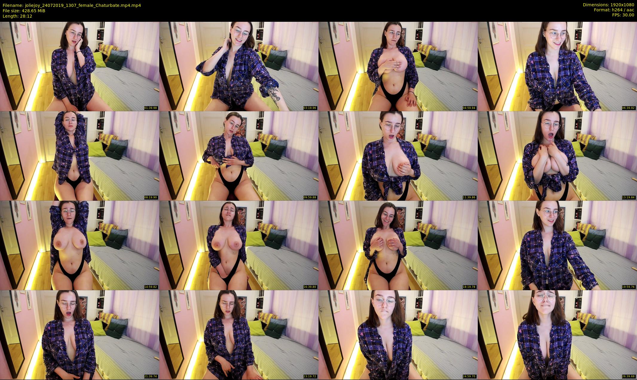joliejoy — 29 minute Chaturbate female cam show recording, 1080p, Jul 24, 2019