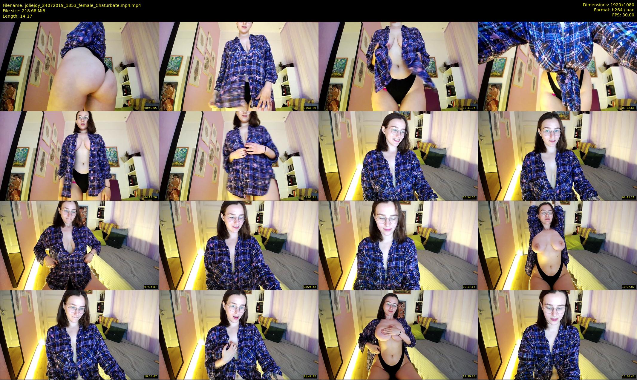 joliejoy — 15 minute Chaturbate female cam show recording, 1080p, Jul 24, 2019
