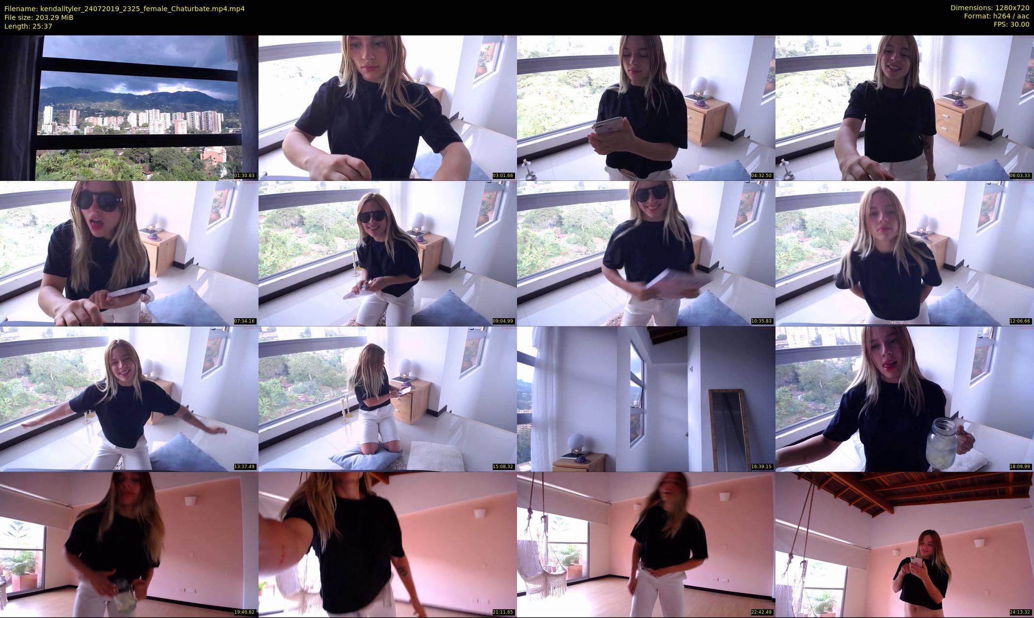 kendalltyler — 26 minute Chaturbate female cam show recording, 720p, Jul 24, 2019