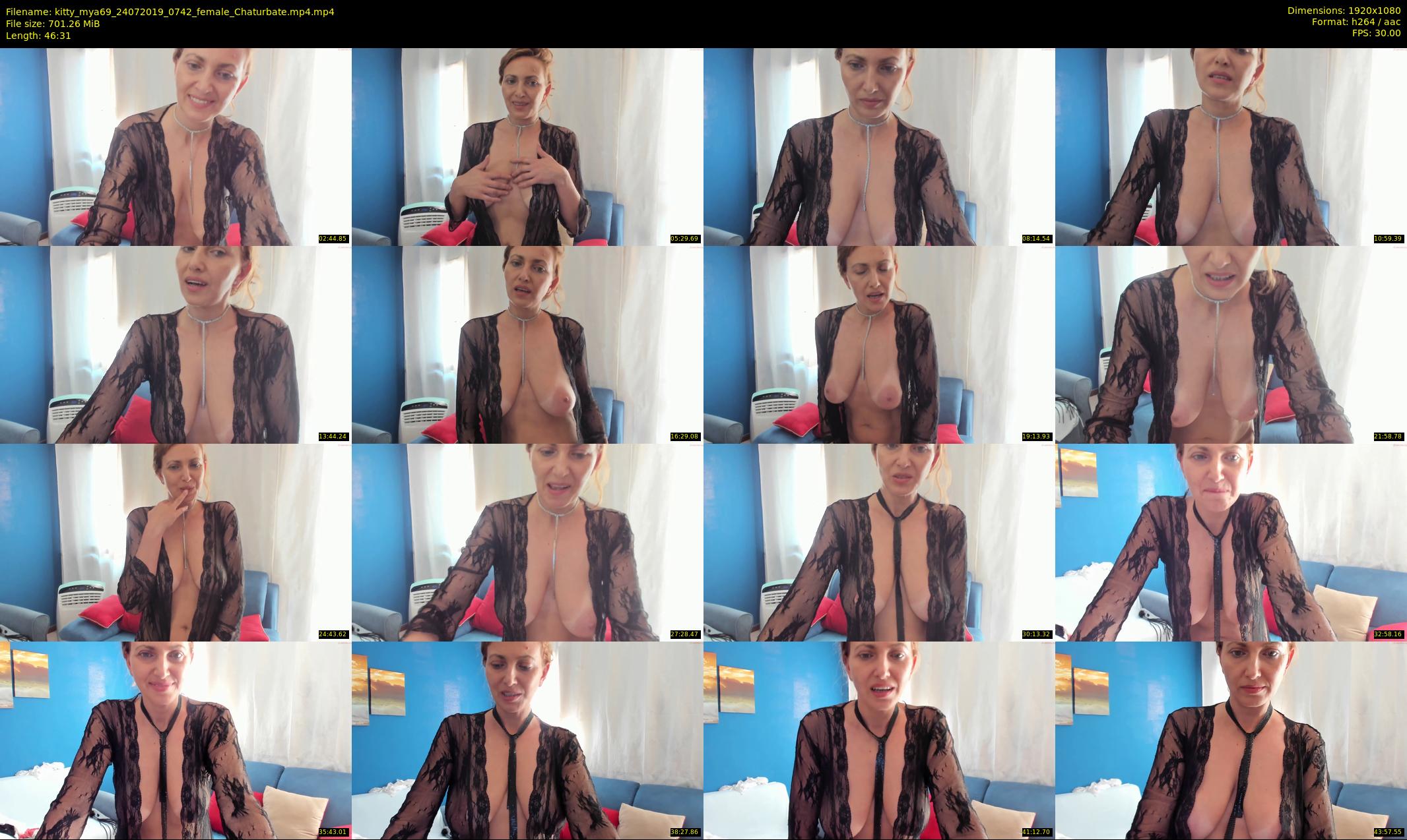 kitty_mya69 — 47 minute Chaturbate female cam show recording, 1080p, Jul 24, 2019