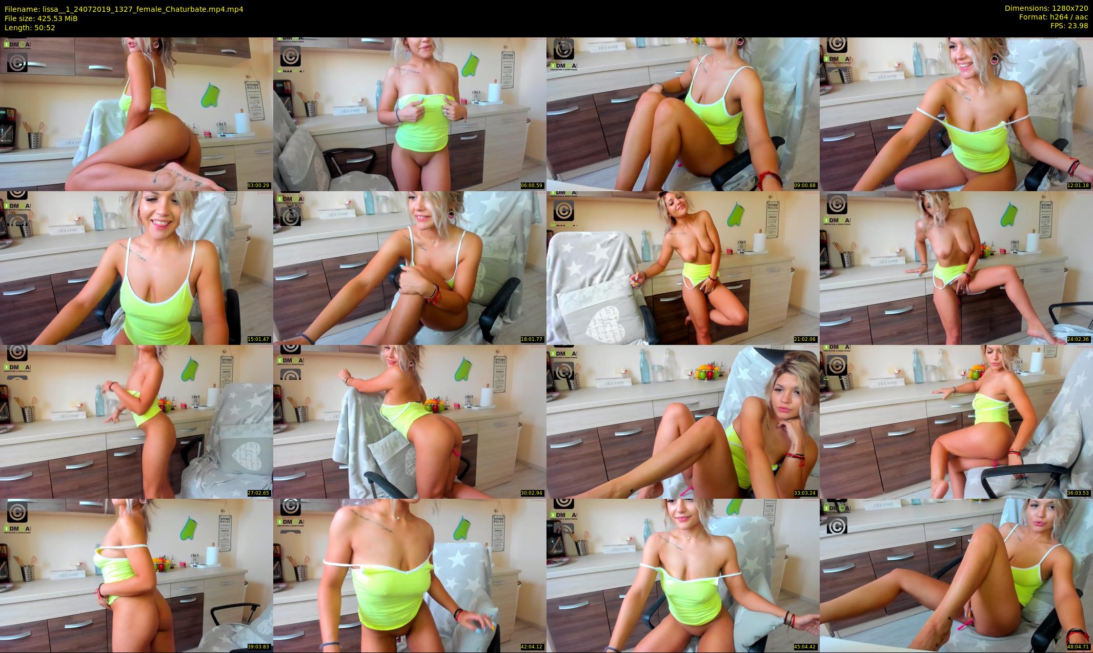 lissa__1 — 51 minute Chaturbate female cam show recording, 720p, Jul 24, 2019