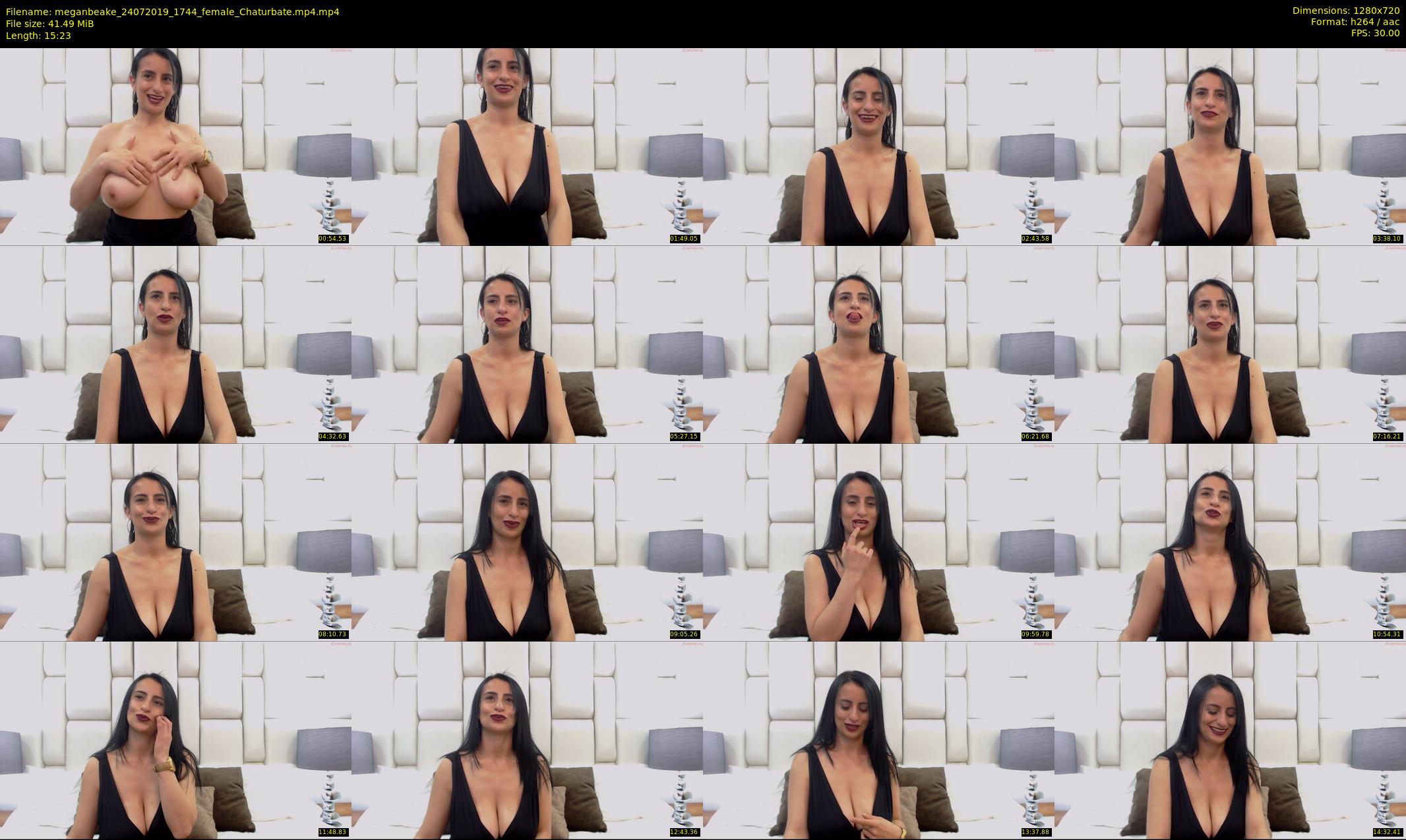 meganbeake — 16 minute Chaturbate female cam show recording, 720p, Jul 24, 2019
