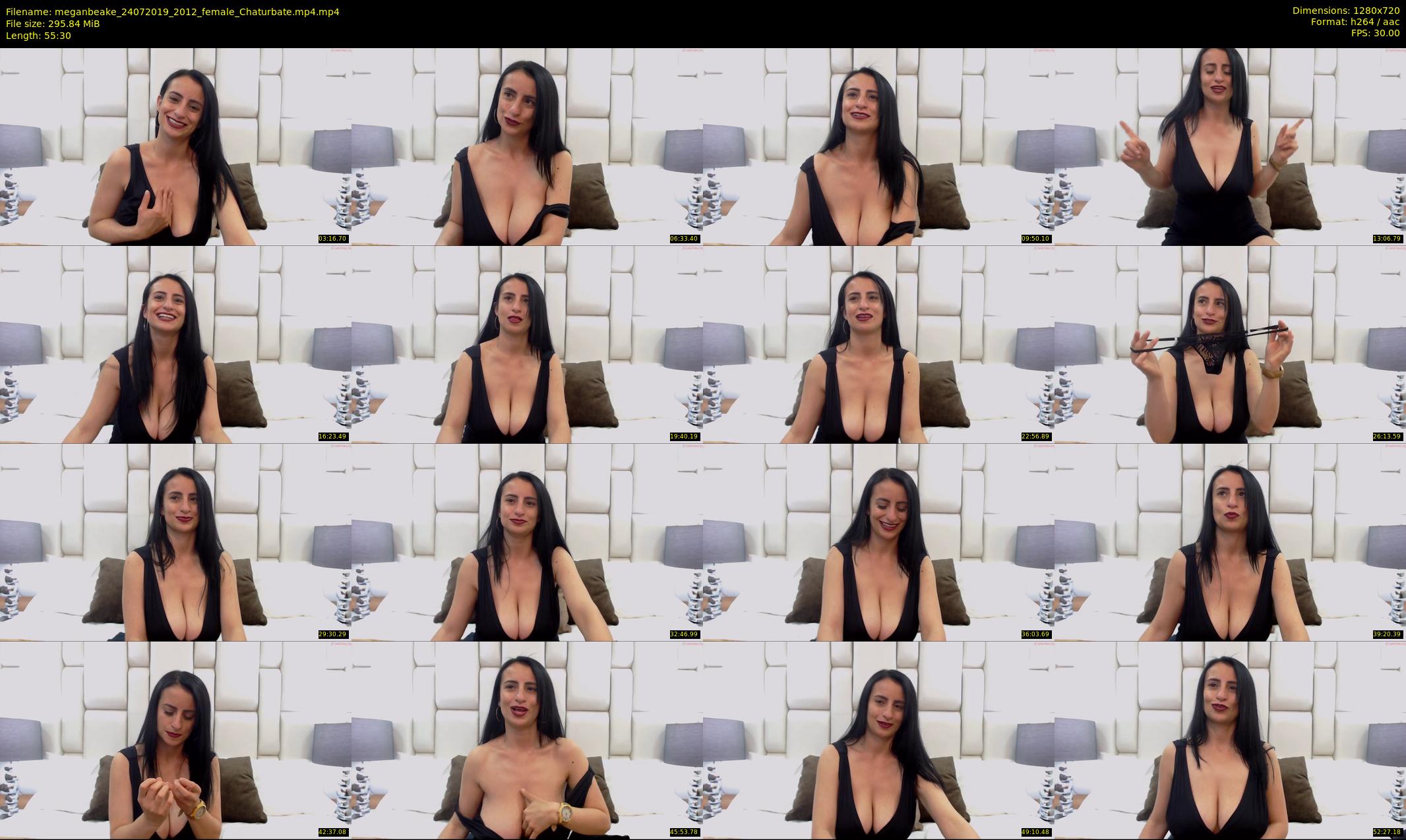 meganbeake — 56 minute Chaturbate female cam show recording, 720p, Jul 24, 2019