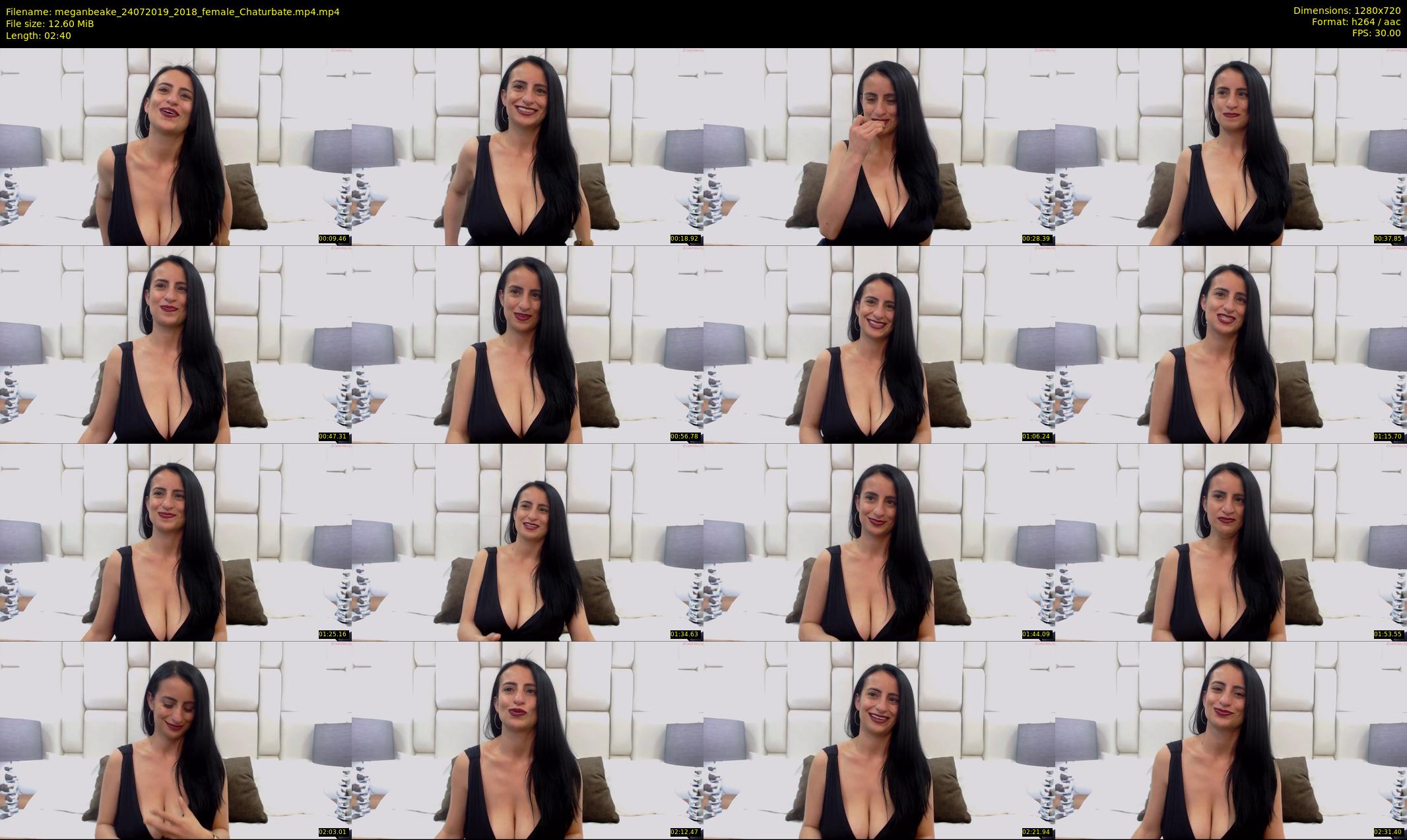 meganbeake — 3 minute Chaturbate female cam show recording, 720p, Jul 24, 2019