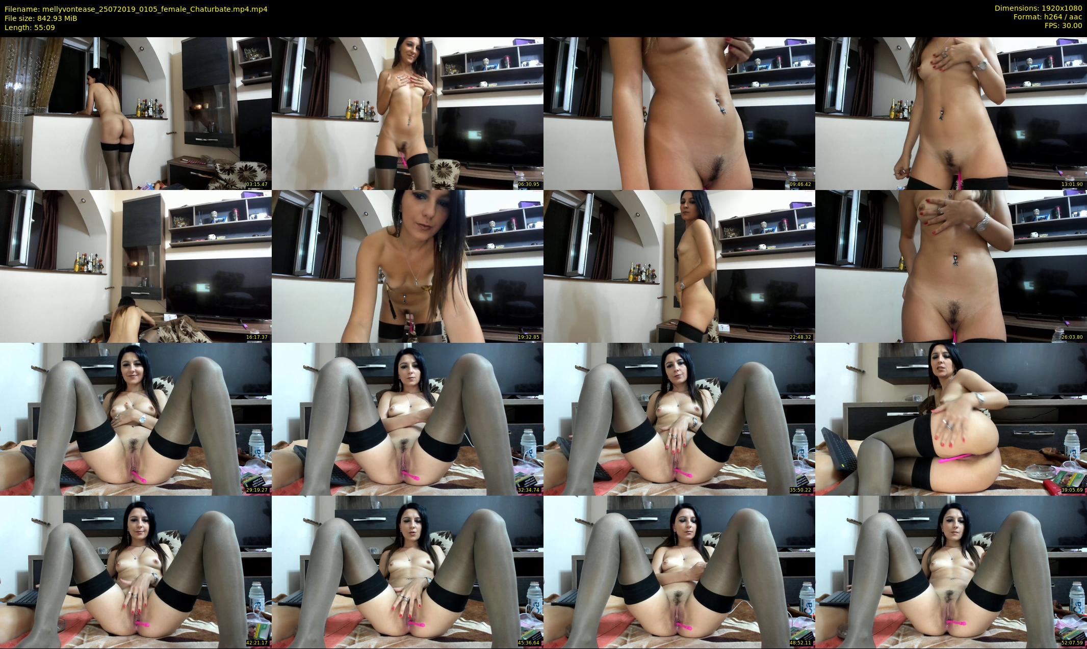 mellyvontease — 56 minute Chaturbate female cam show recording, 1080p, Jul 25, 2019