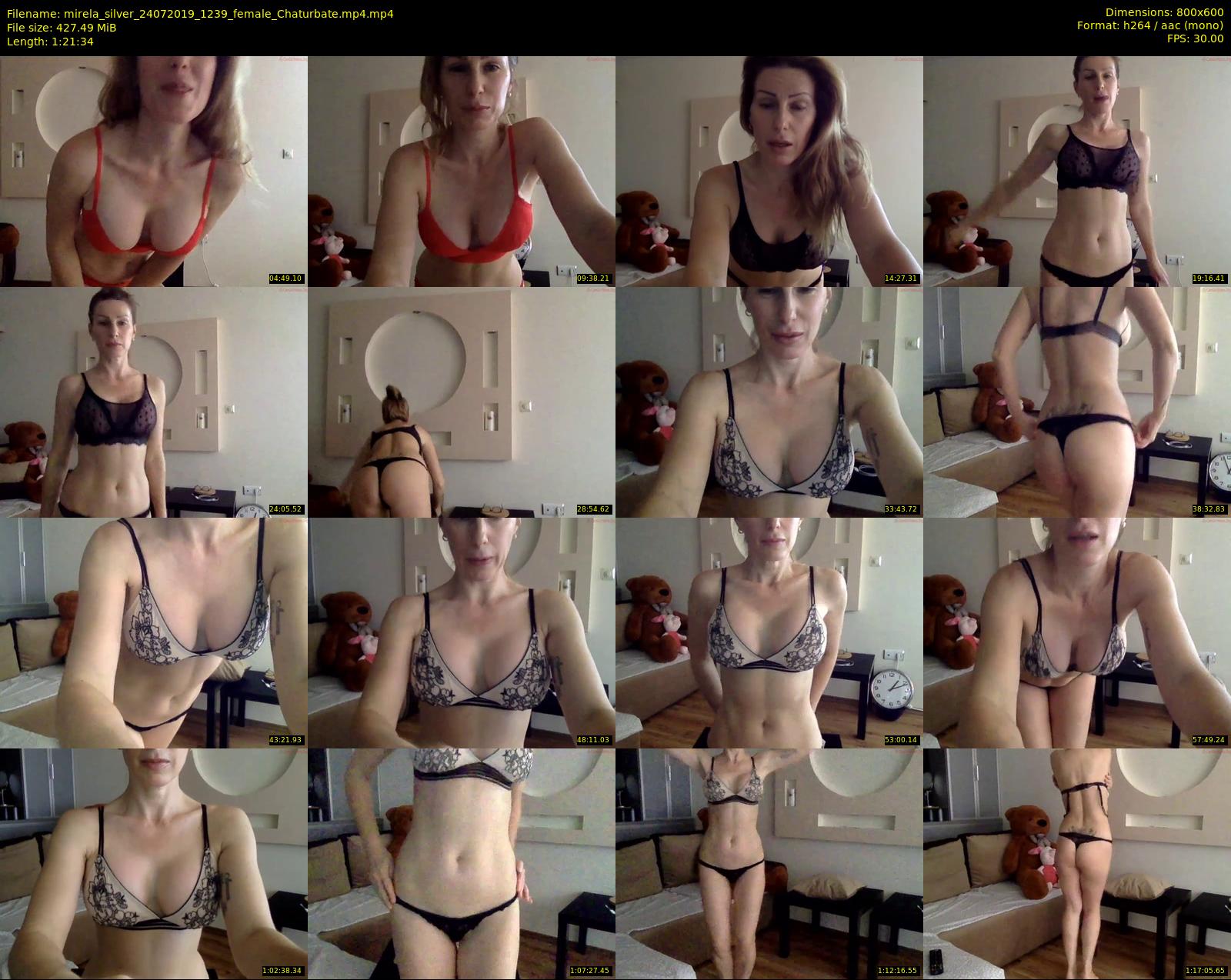 mirela_silver — 82 minute Chaturbate female cam show recording, 480p, Jul 24, 2019