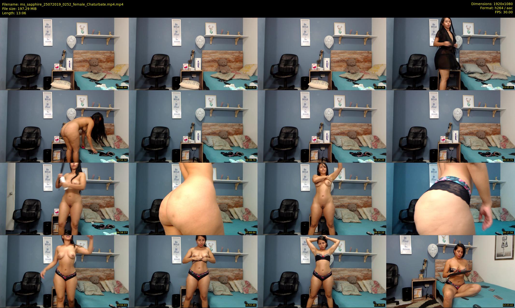 ms_sapphire — 14 minute Chaturbate female cam show recording, 1080p, Jul 25, 2019