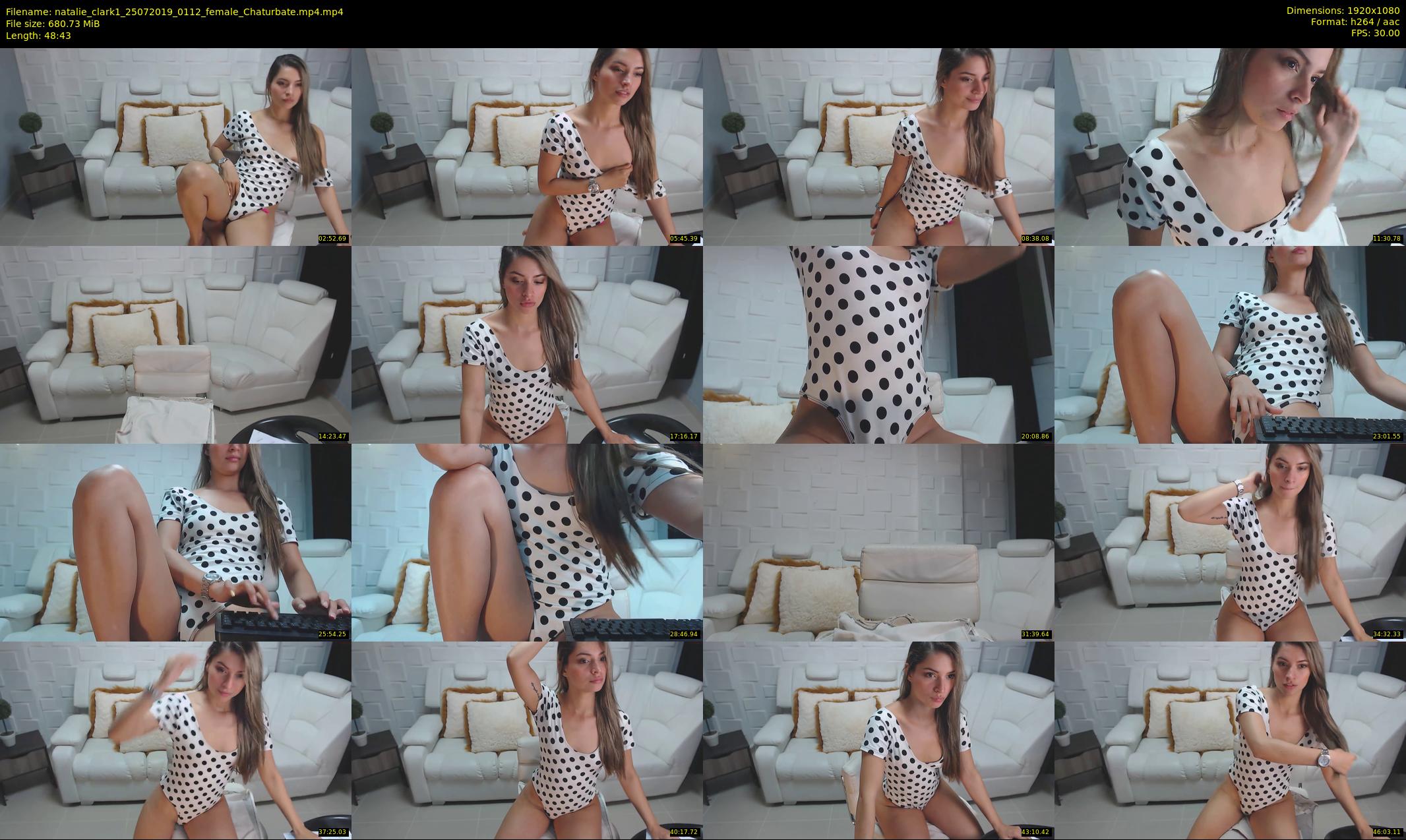 natalie_clark1 — 49 minute Chaturbate female cam show recording, 1080p, Jul 25, 2019