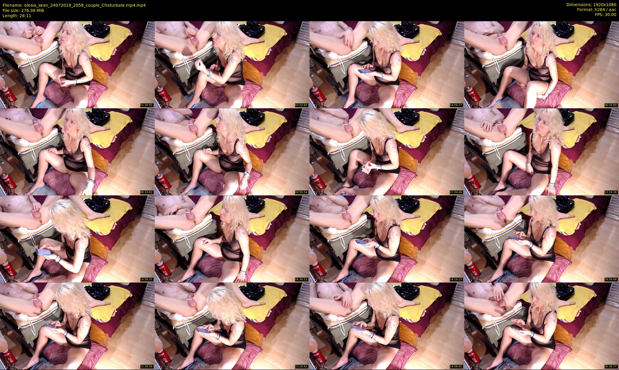 olesia_sean — 29 minute Chaturbate couple cam show recording, 1080p, Jul 24, 2019
