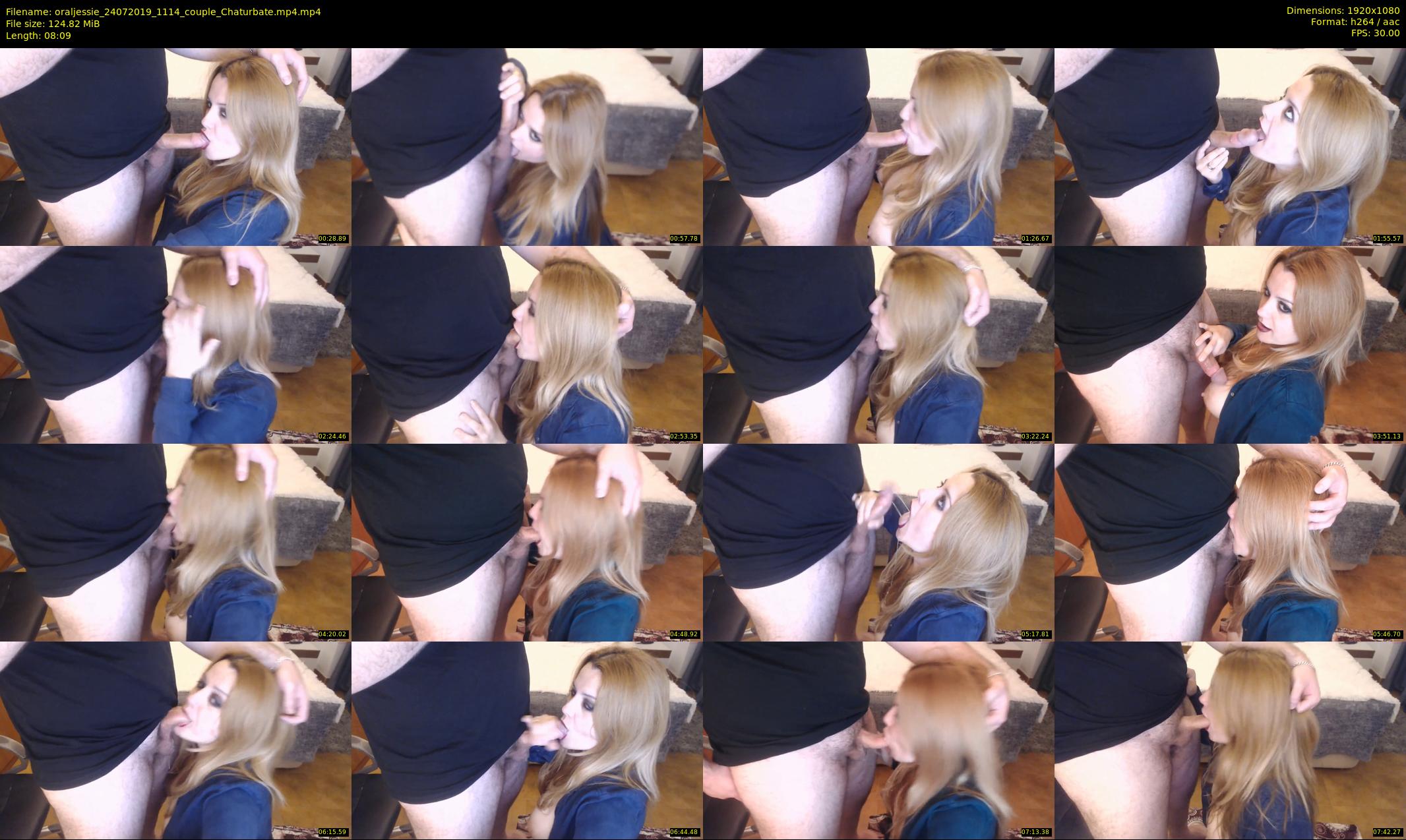 oraljessie — 9 minute Chaturbate couple cam show recording, 1080p, Jul 24, 2019