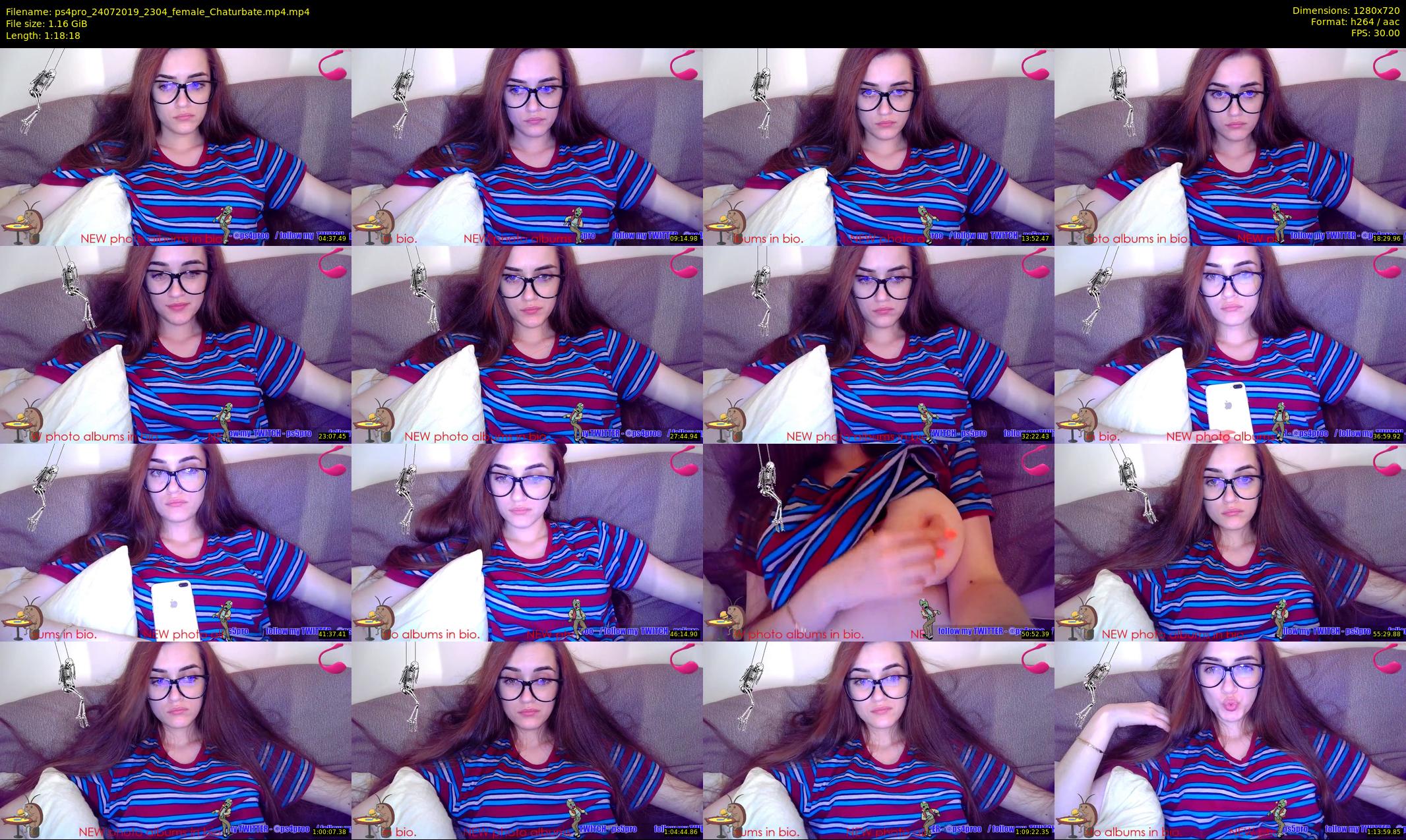 ps4pro — 79 minute Chaturbate female cam show recording, 720p, Jul 24, 2019