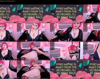 pyrowayne — 56 minute Chaturbate female cam show recording, 1080p, Jul 24, 2019