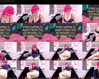 pyrowayne — 31 minute Chaturbate female cam show recording, 1080p, Jul 25, 2019