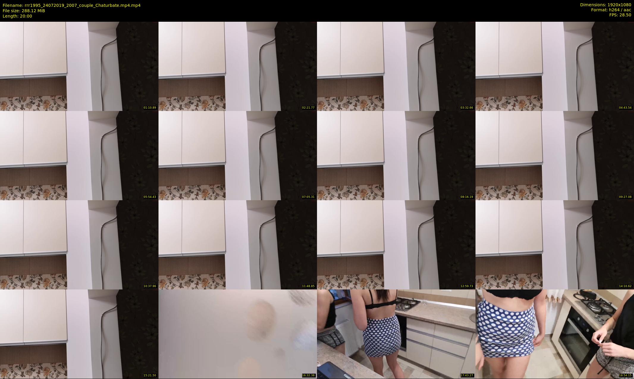 rrr1995 — 20 minute Chaturbate couple cam show recording, 1080p, Jul 24, 2019