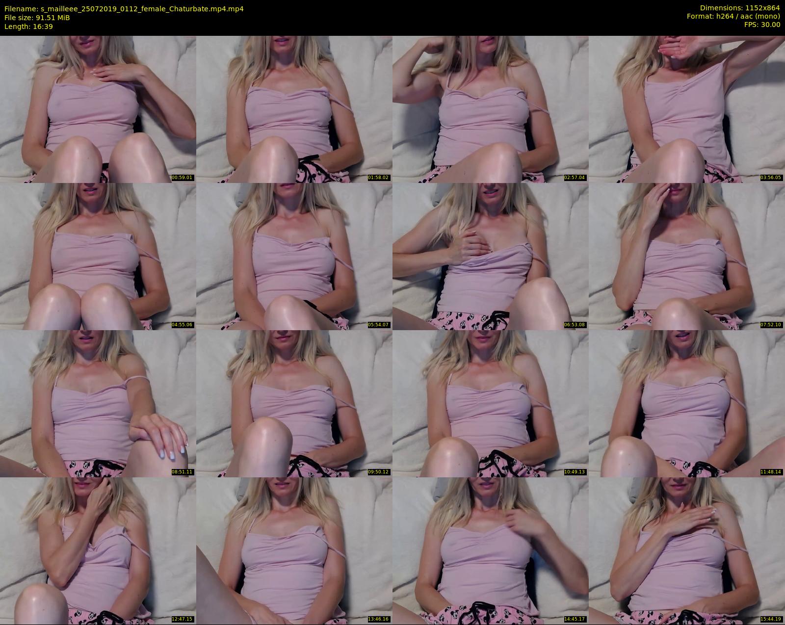 s_mailleee — 17 minute Chaturbate female cam show recording, 720p, Jul 25, 2019