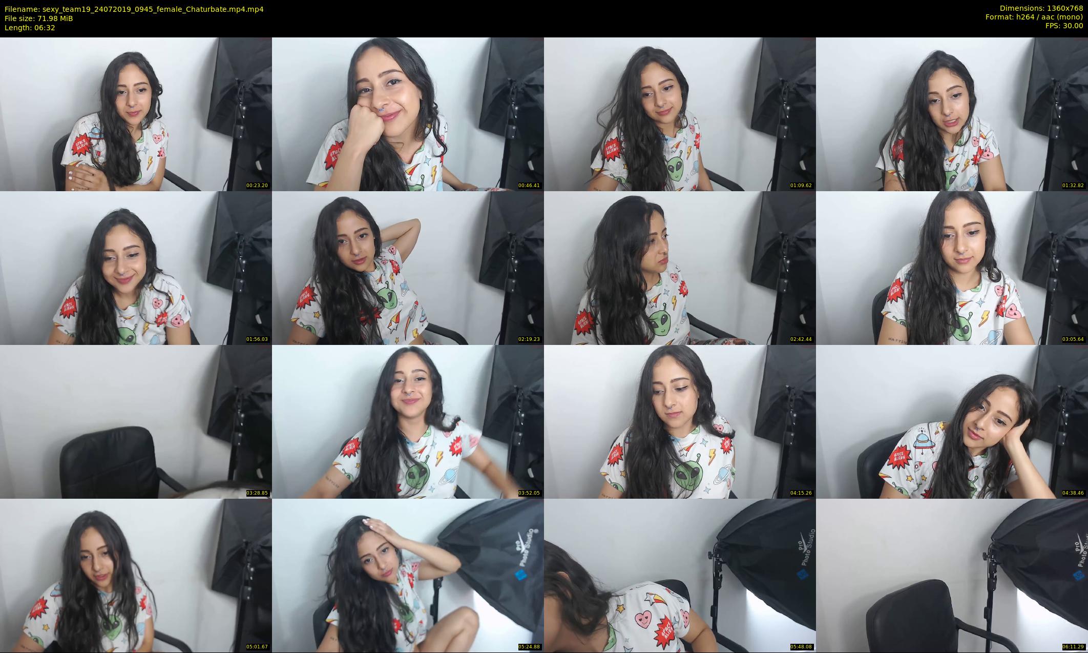 sexy_team19 — 7 minute Chaturbate female cam show recording, 720p, Jul 24, 2019