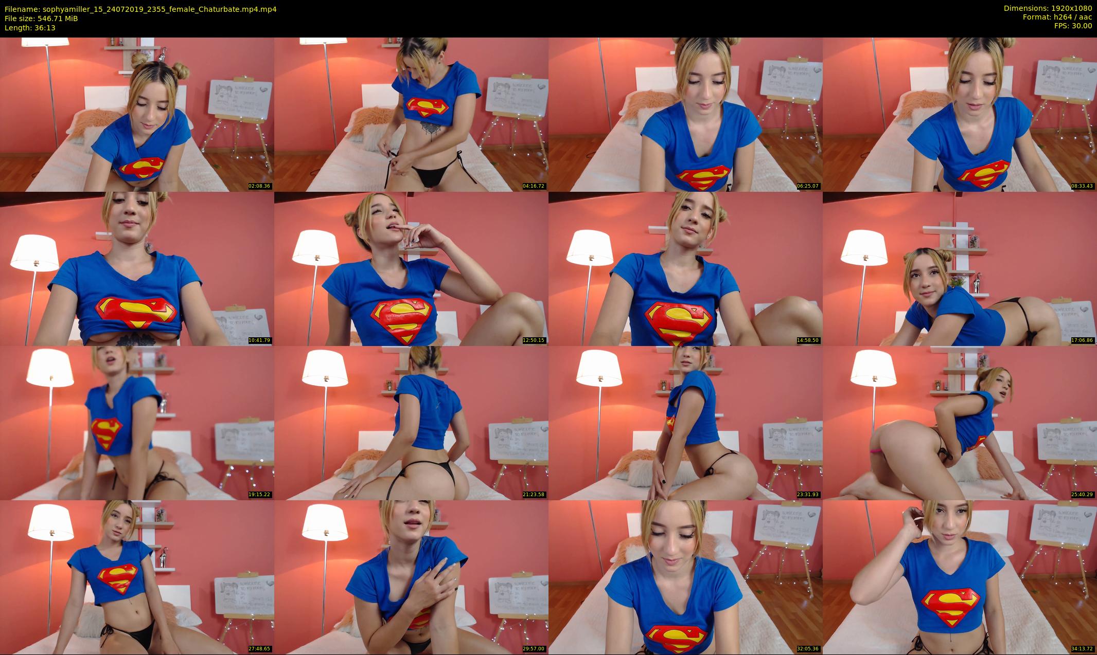 sophyamiller_15 — 37 minute Chaturbate female cam show recording, 1080p, Jul 24, 2019