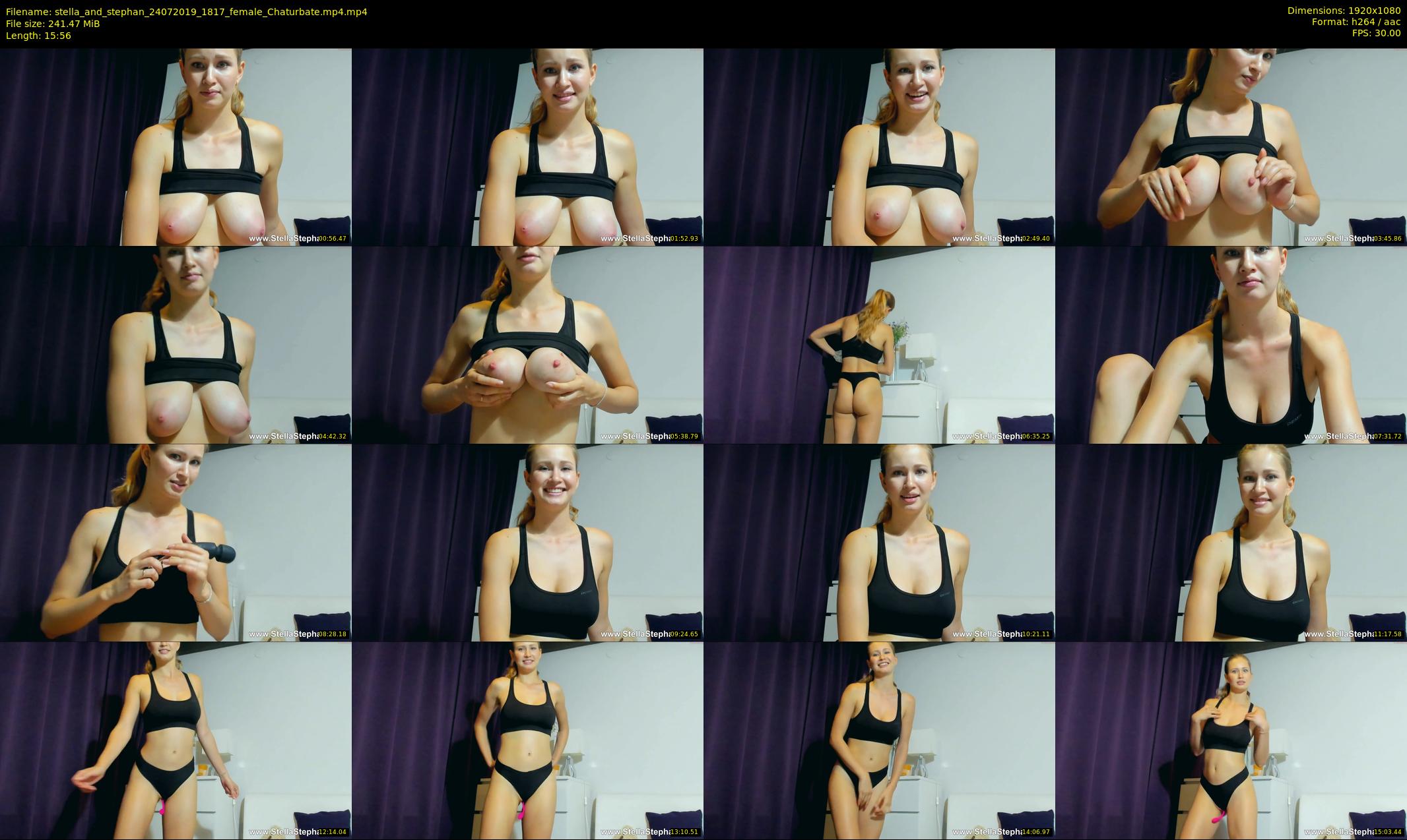 stella_and_stephan — 16 minute Chaturbate couple cam show recording, 1080p, Jul 24, 2019
